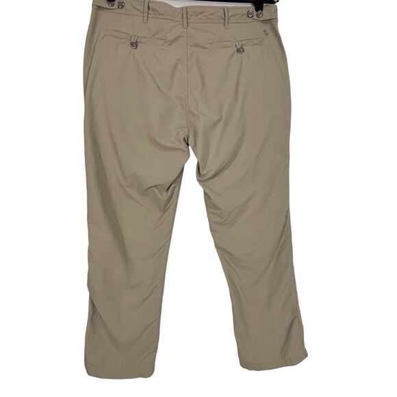 Clothing Arts  P^Cubed Pick-Pocket Proof Nylon Pants Khaki Tan Men's Size 38x32 - Picture 4 of 10